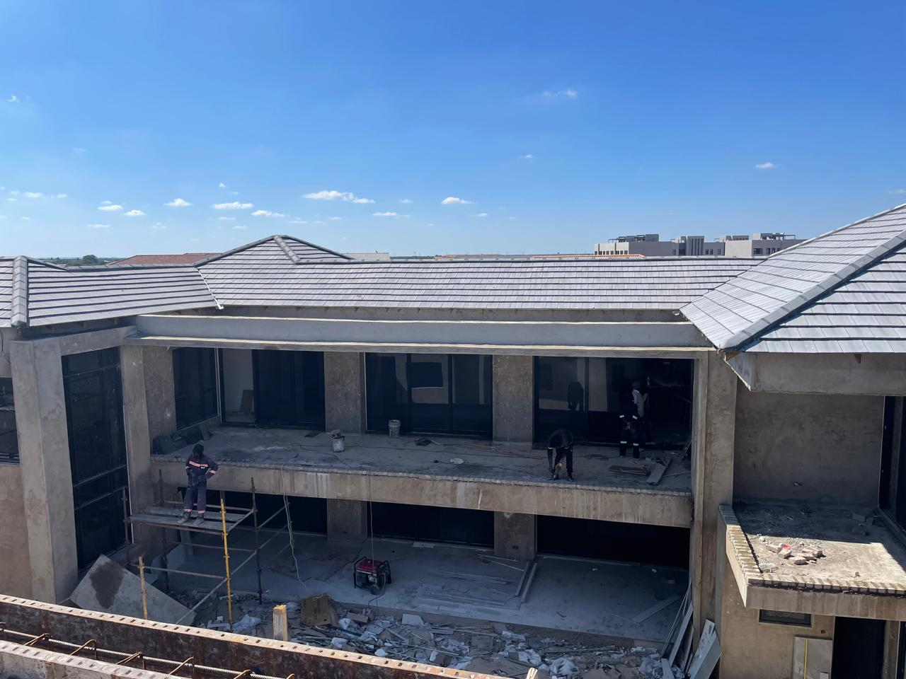 Saumas Construction project in progress